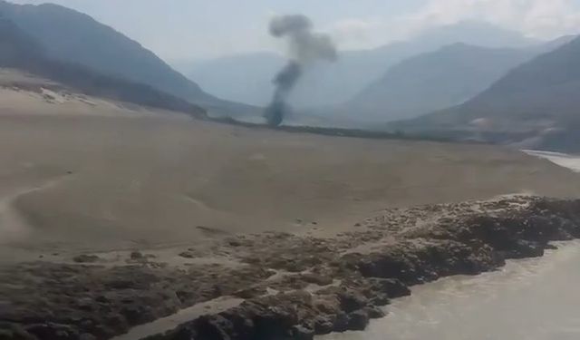 Helikopter düştü: 5 kişi öldü