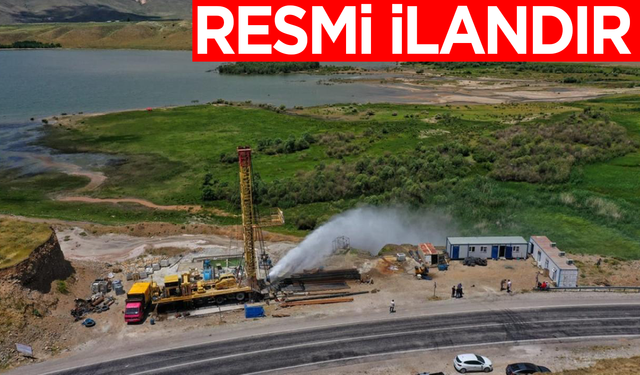 VAN SU VE KANALİZASYON MÜDÜRLÜĞÜ 5 İLÇEDE SONDAJ KUYUSU YAPIM İŞİ YAPTIRACAK