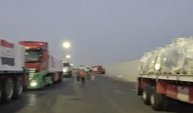 Gazze'de ateşkes sağlandı, yardımlar giriş yapmaya başladı