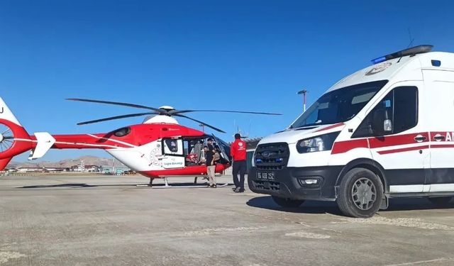 2 günlük yenidoğan bebeğin Van’dan İstanbul’a uzanan umutlu uçuşu!