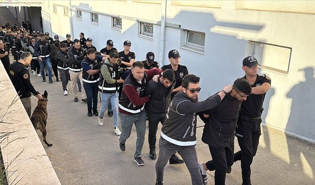 Bayğaralar organize suç örgütü çökertildi: Van dahil 10 ilde 106 kişi yakalandı!