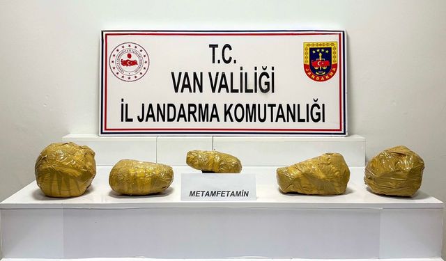 Van'da 21 kilo yasaklı madde ele geçirildi