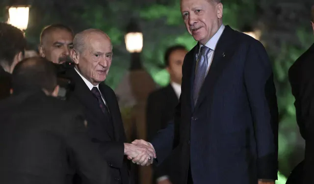 Cumhurbaşkanı Erdoğan ile Devlet Bahçeli'nin görüşmesi başaldı!