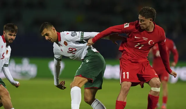 Türkiye - Bulgaristan maçının ilk 11'leri belli oldu!