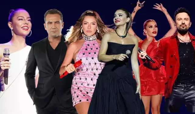 Kim nerde sahne alacak? Ünlülerin yılbaşı programı belli oldu!