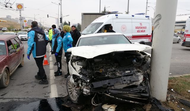 Malatya'da kaza: 2 yaralı