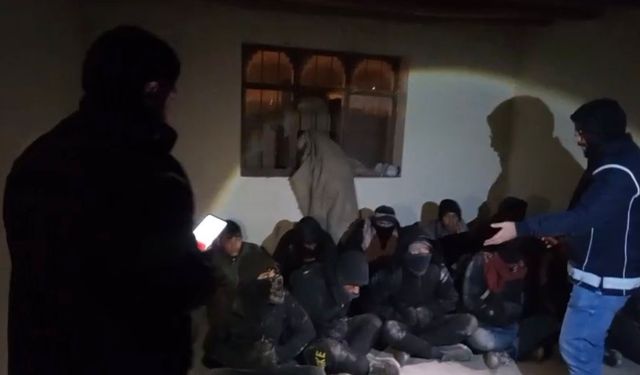 Göçmen kaçakçılığı operasyonu: 14 düzensiz göçmen yakalandı