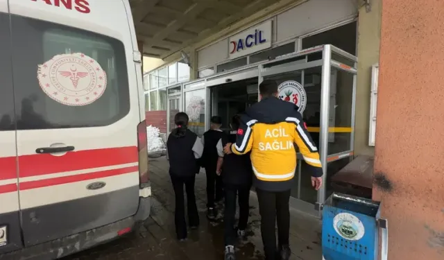 Hakkari'de 14 öğrenci zehirlenme şüphesiyle hastaneye kaldırıldı