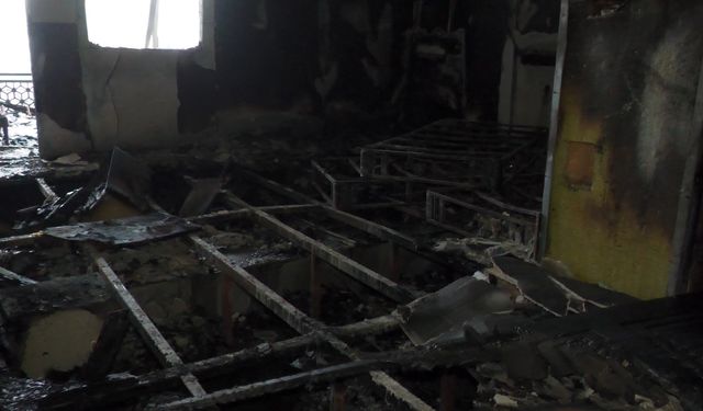 Van’da otel restoranındaki yangının boyutu gün ağarınca ortaya çıktı
