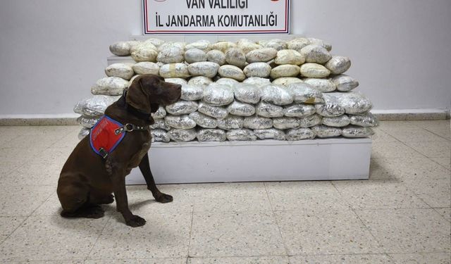 Van'da 60 kilo uyuşturucu ele geçirildi
