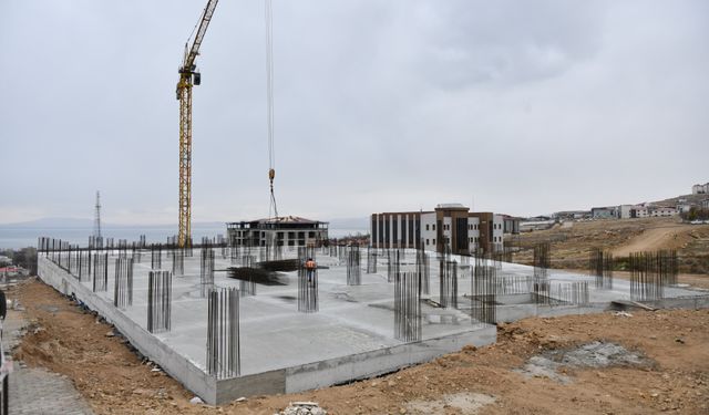 Van’da 50 ünitelik diş hastanesi hızla yükseliyor