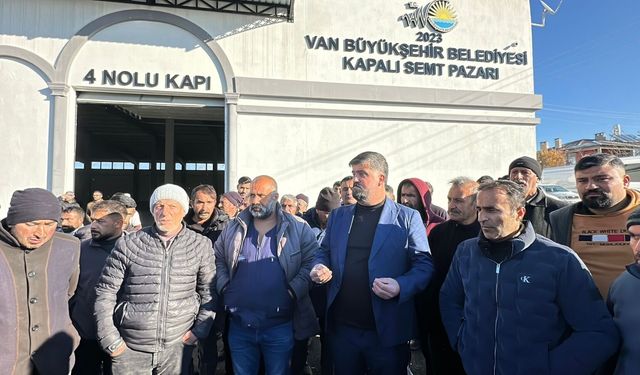 Van’da semt pazarı krizi: Esnaf pazar kurmayı reddetti, nedeni belli oldu!