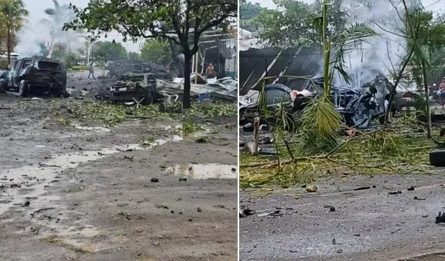 Karakolun önünde araç patladı! Çok sayıda polis hayatını kaybetti