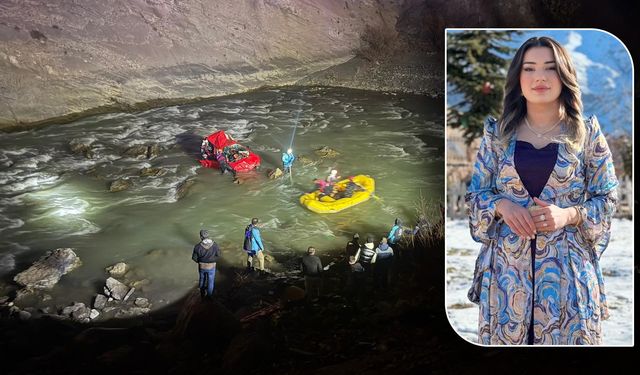 Hakkari’den Van’a gelen otomobil Zap Suyu’na uçtu: 23 yaşındaki genç kız hayatını kaybetti!