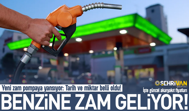 Benzine zam geliyor: Dev zamda tarih ve miktar belli oldu!