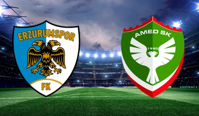 CANLI İZLE | Erzurumspor-Amedspor maçı canlı yayın!