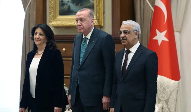 Cumhurbaşkanı Erdoğan, DEM Parti İmralı heyetini kabul etti!