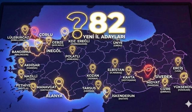 Türkiye haritası değişiyor, Van'ın bir ilçesi il oluyor!