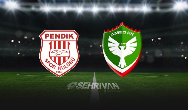 Pendikspor Amedspor maçı canlı izle
