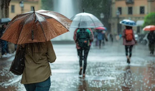 51 ile gök gürültülü sağanak yağış geliyor: İşte yağış beklenen şehirler