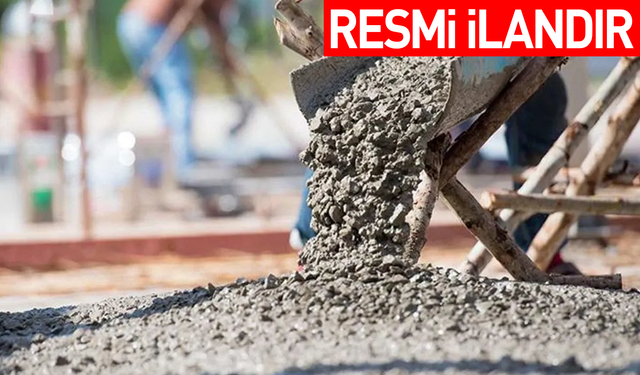 GEVAŞ BELEDİYE BAŞKANLIĞI DÖKME ÇİMENTO VE MICIR ALIMI YAPACAK