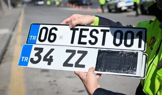 TŞOF'tan yeni 'APP plaka' açıklaması: Bu plakalar hukuken geçersiz