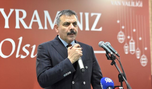 İçişleri Bakanı Çiftçi, Van'da önemli açıklamalarda bulundu!