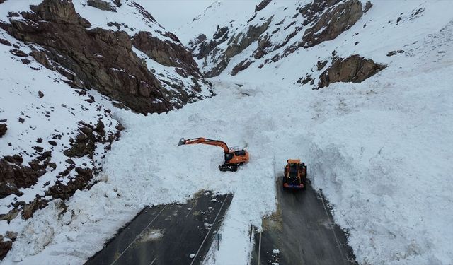 Çığ sonrası kapanan Van-Hakkari kara yolunda yeni gelişme!