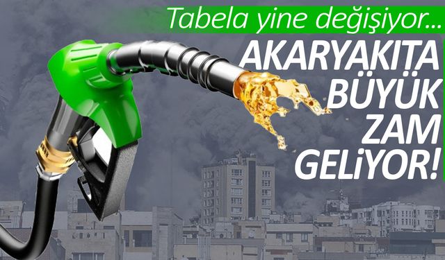 Benzin ve motorine okkalı zam geliyor: Tarih belli oldu!