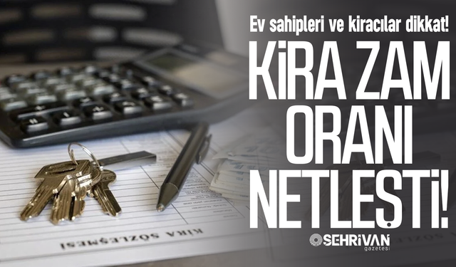 Nisan 2026 kira zam oranı belli oldu: Ev sahibi ve kiracılar dikkat!