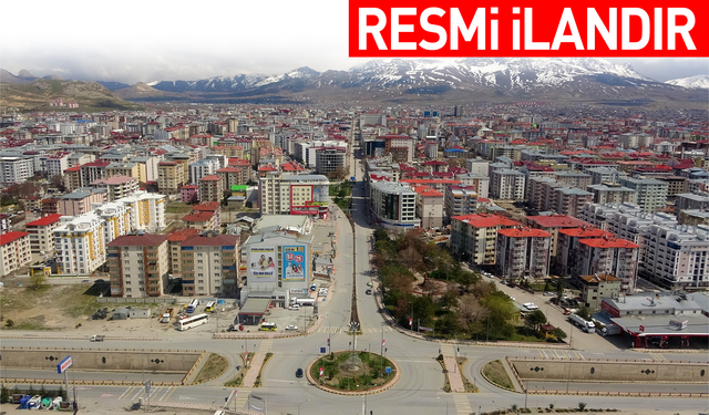 VAN İCRA DAİRESİ'NDEN ARSA SATIŞ İLANI