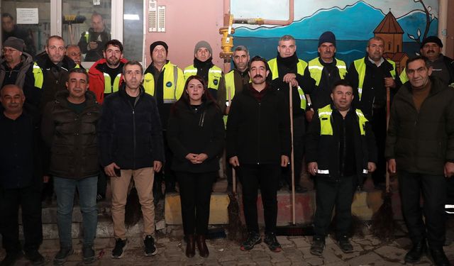 İpekyolu Belediyesinden Ramazan Bayramı temizliği