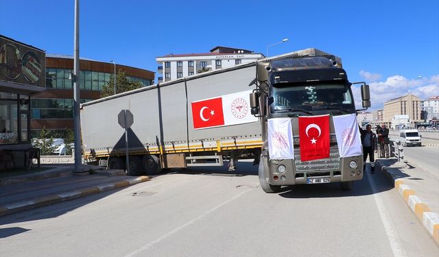 Van’dan sınırın ötesindeki acıya yardım eli: Van, Komşularının yaralarını saracak!