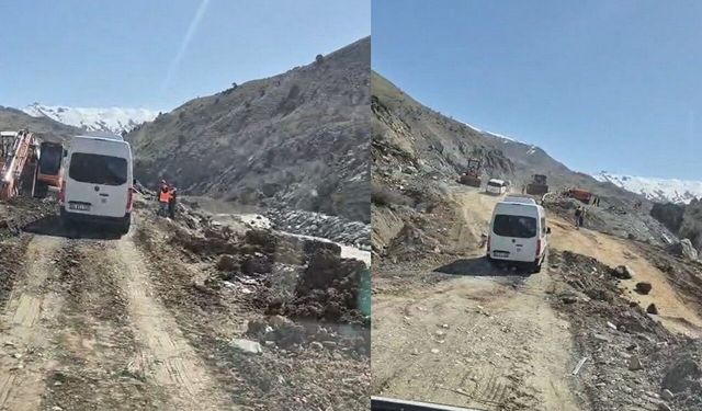 Van-Hakkari karayolunu kullanan sürücüler dikkat!