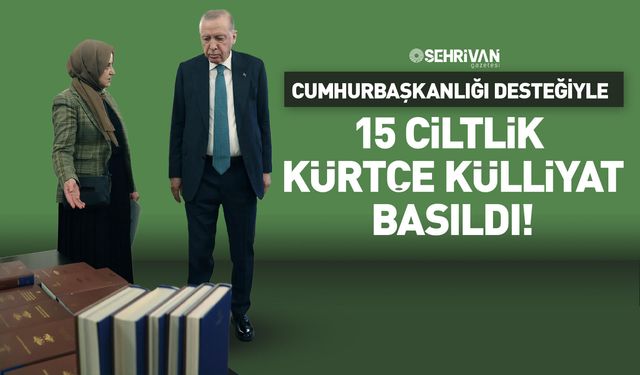 Cumhurbaşkanlığından Kürt Edebiyatı’na büyük katkı