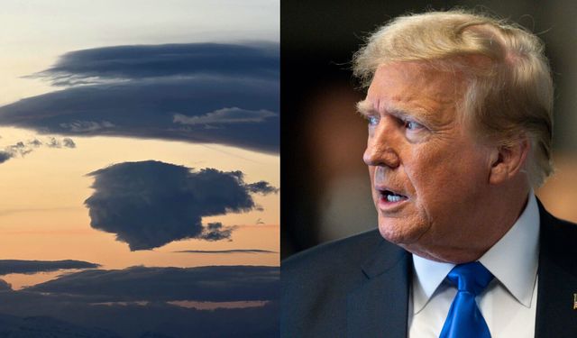 Van semalarında Trump silüeti!