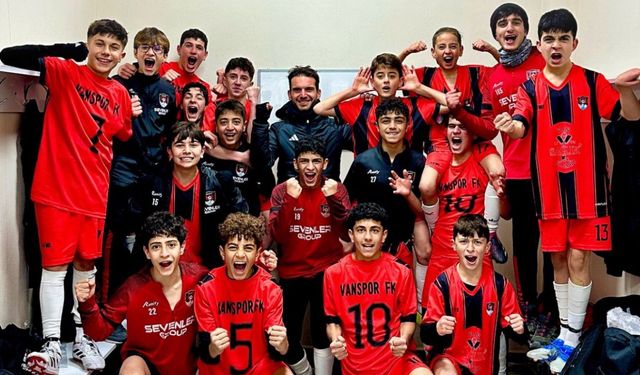 Vanspor’un genç yeteneklerinden büyük başarı