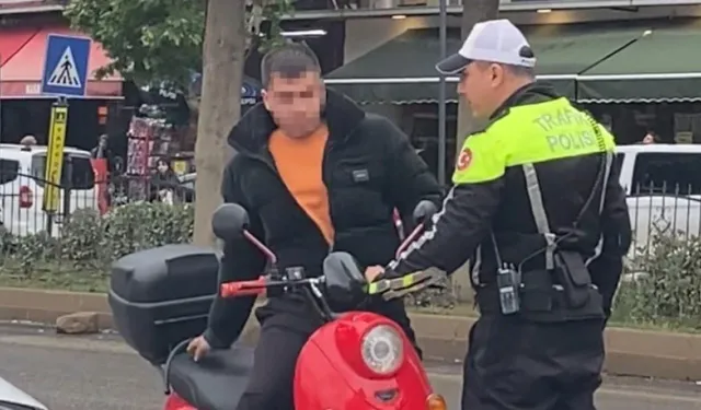 Kahramanmaraş'ta ehliyetsiz trafiğe çıktı: Bindiği motosikletin iki katı ceza kesildi!