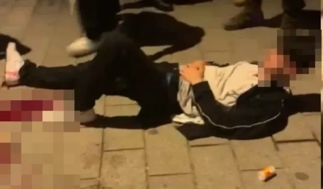 Şampiyonluk kutlamasında bir kişi bıçaklanarak yaralandı