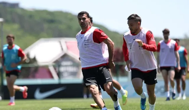 A Milli Futbol Takımı, Dünya Kupası hazırlıklarını sürdürdü