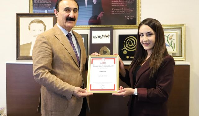 Hakkari’nin “Cembeli Tatlısı” tescillendi