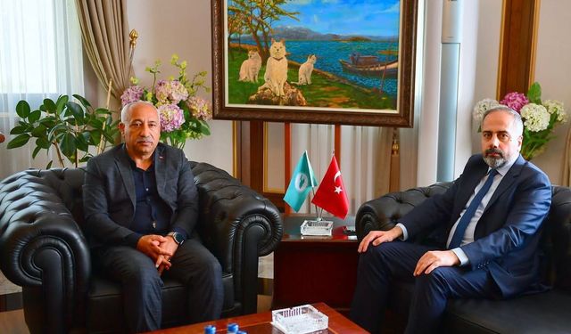 MHP Van İl Başkanı Güngöralp’ten Rektör Şevli’ye ziyaret