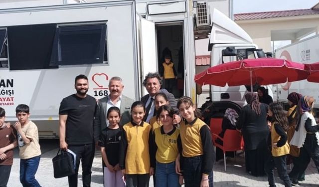 İpekyolu’nda kan ağışına destek!