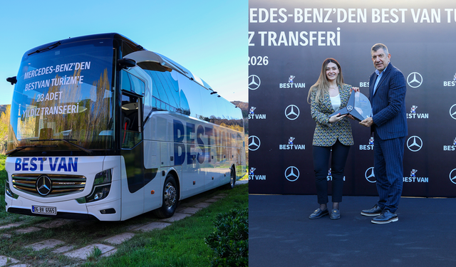 Mercedes-Benz’den Best Van Turizm’e “yıldız” takviyesi!
