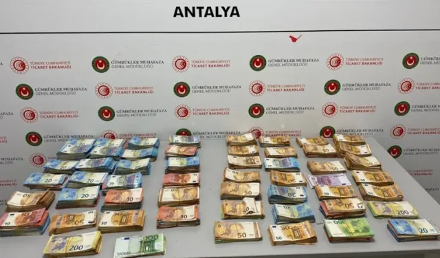 Bebek bezinden 381 bin euro çıktı