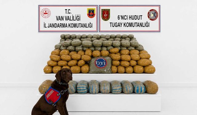Van’da dev operasyon: Kilolarca uyuşturucu madde ele geçirildi!