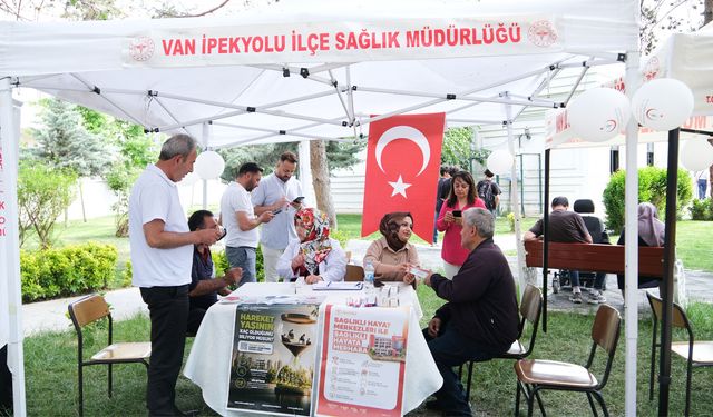 Van’da sağlık seferberliği: Hareket yaşı testleri başladı