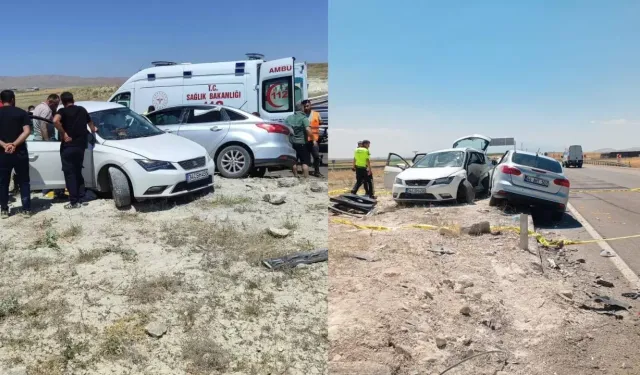 İki otomobil çarpıştı: 2 kişi öldü, 9 kişi yaralandı!