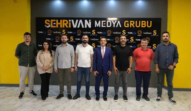 BİK Van Bölge Müdürü Tokgöz’den Şehrivan Medya Grubu’na Ziyaret