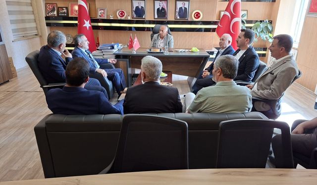 AK Parti Van İl Teşkilatından MHP’ye ziyaret